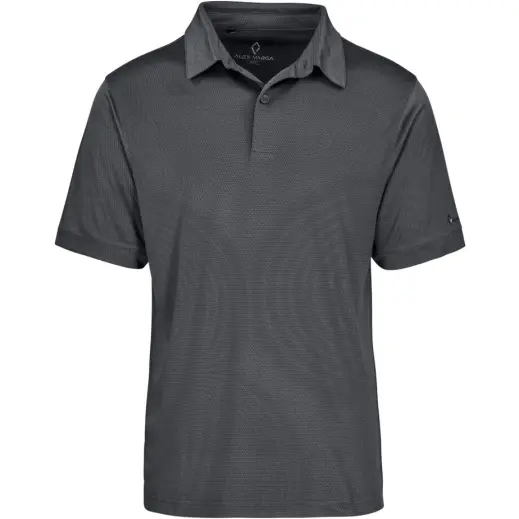 Mens Alex Varga Callidora Golf Shirt Grey